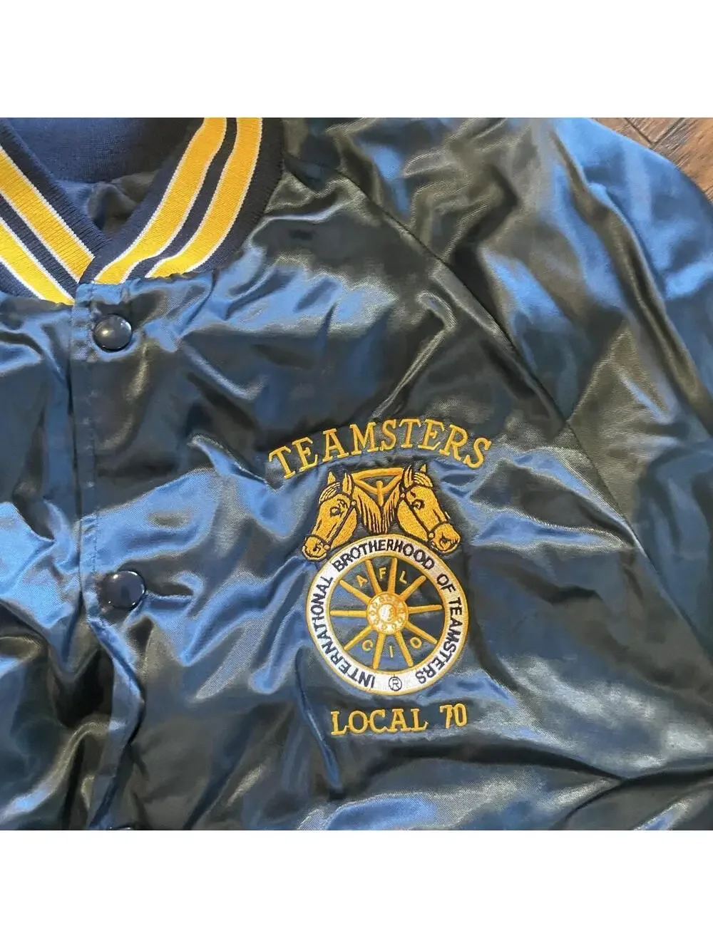 Teamsters Local 70 Navy and Blue Jacket